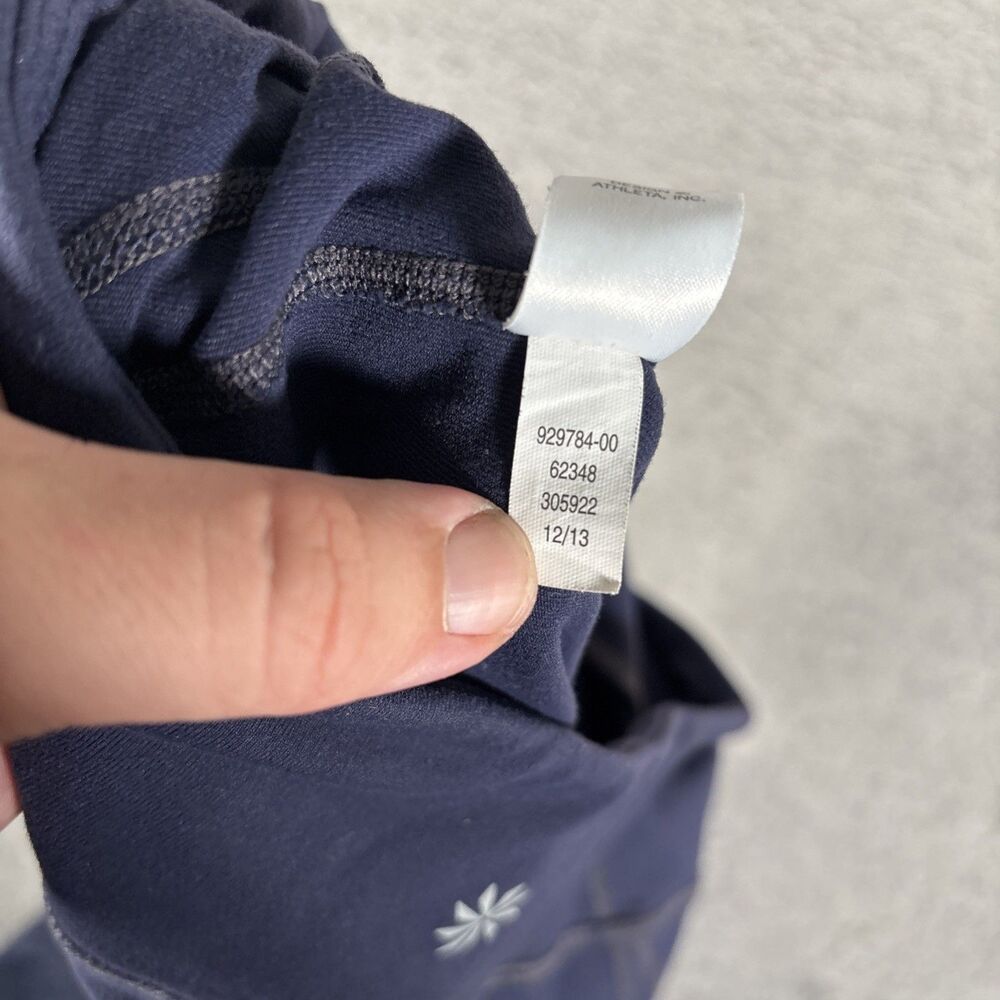 Athleta plié Tight‎ Legging Navy Blue Midrise 929784 Women’s Size Medium - Picture 9 of 13